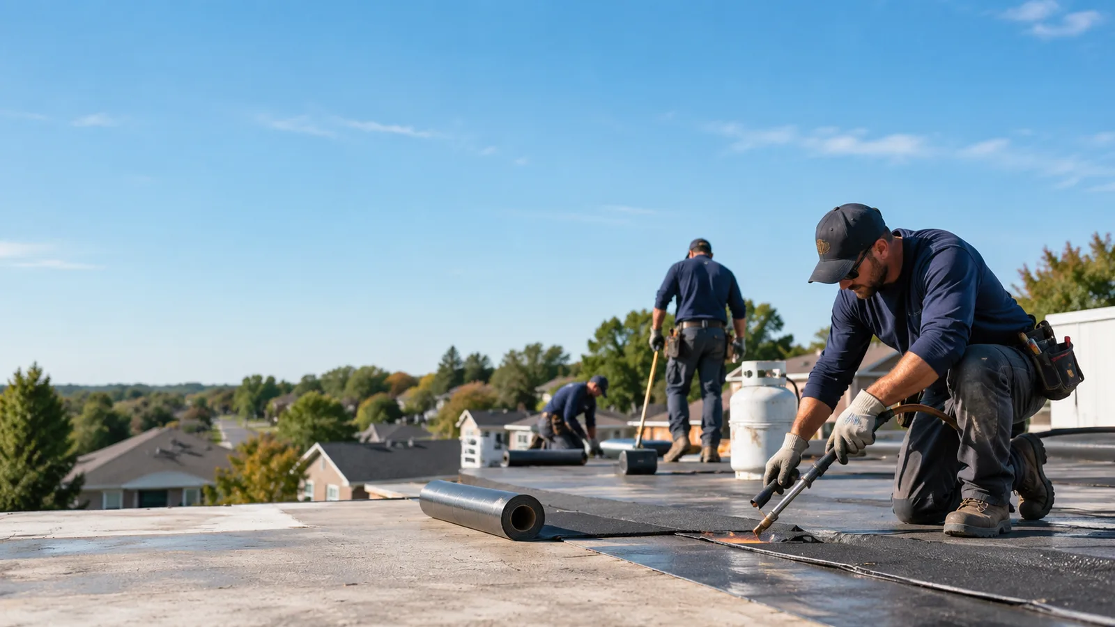 Flat Roof Leak Repair providers in Sunfield, MI